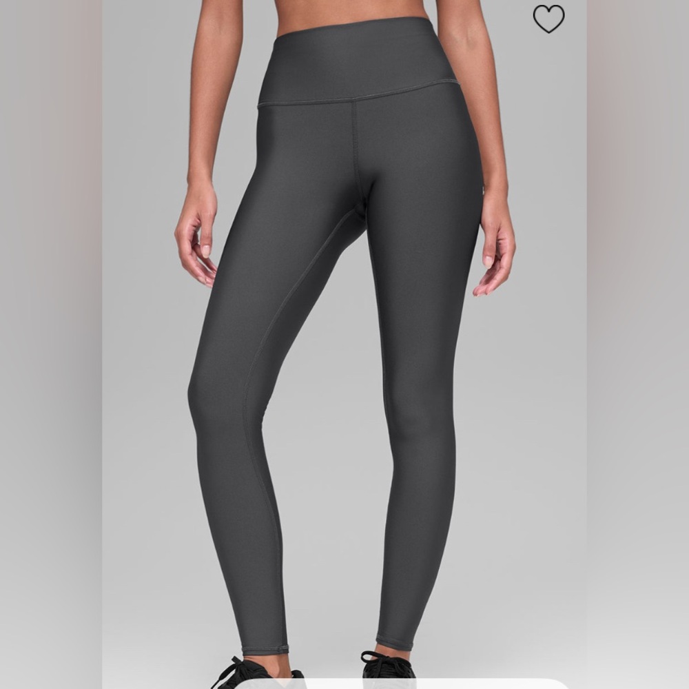 ALO Yoga High Waist Airlift Legging Small Anthracite BNWT ONLINE MSRP $138.00